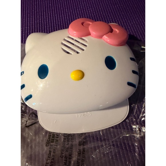 Sanrio Other - Sanrio Hello Kitty Nail Dryer Townley Inc White Pink Bow Battery Operated Fan